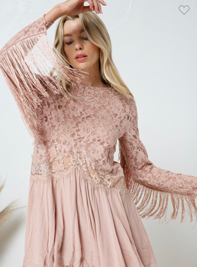 Miranda Fringe Dress